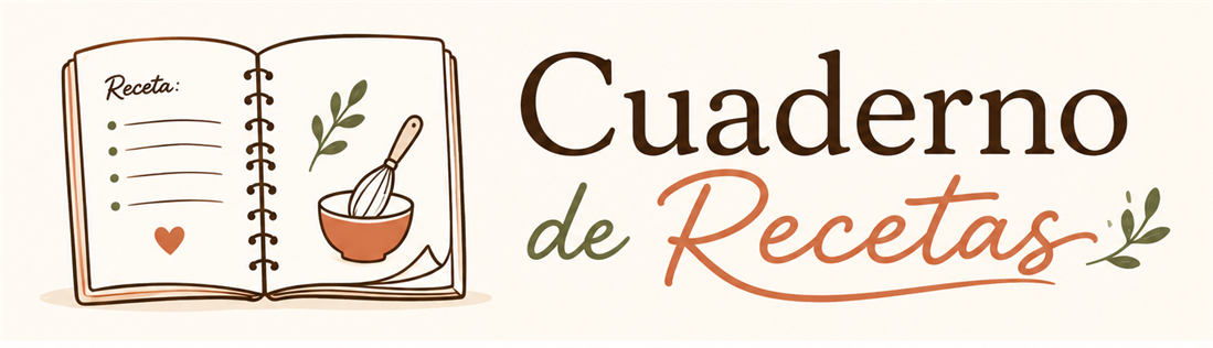 Tu propio cuaderno de Recetas